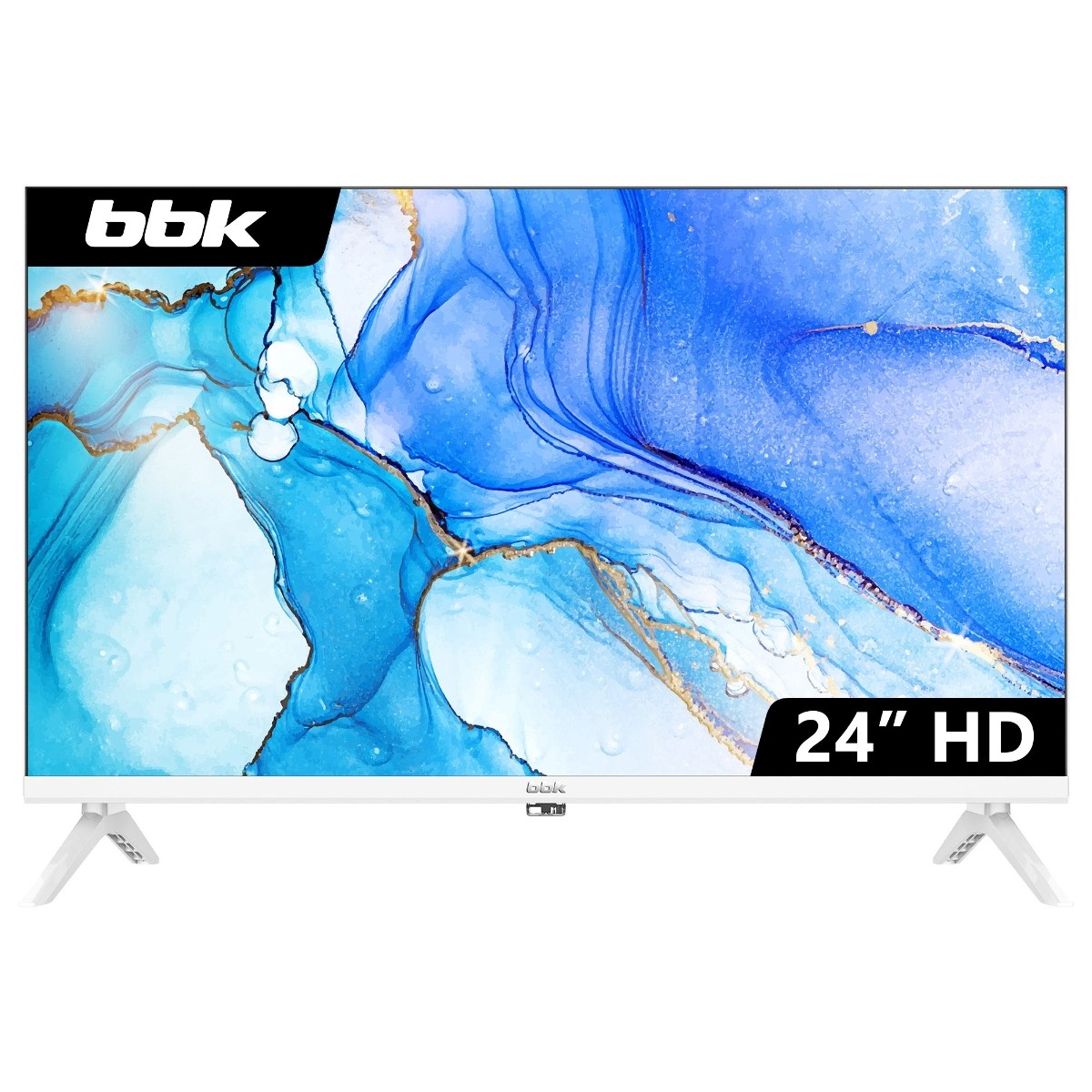 Телевизор BBK 24" 24LEM-1047/TS2C белый LED HD 60Hz
