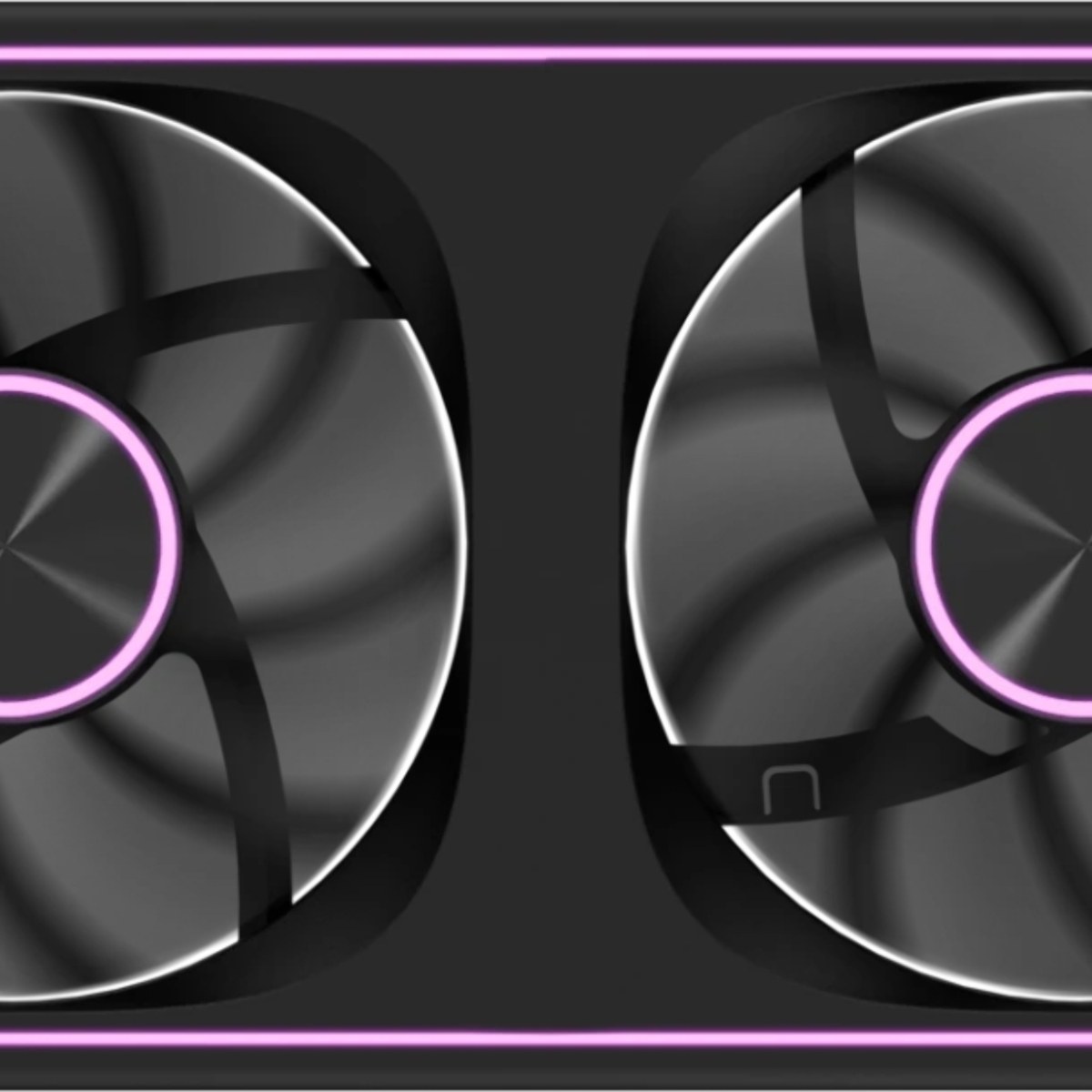 Вентилятор для корпуса Formula Air Fusion 2 Reverse ARGB 120х120x28 черный 4-pin 39.11дБ (упак.:2шт) (AIR FUSION 2 BK REVERSE) Ret