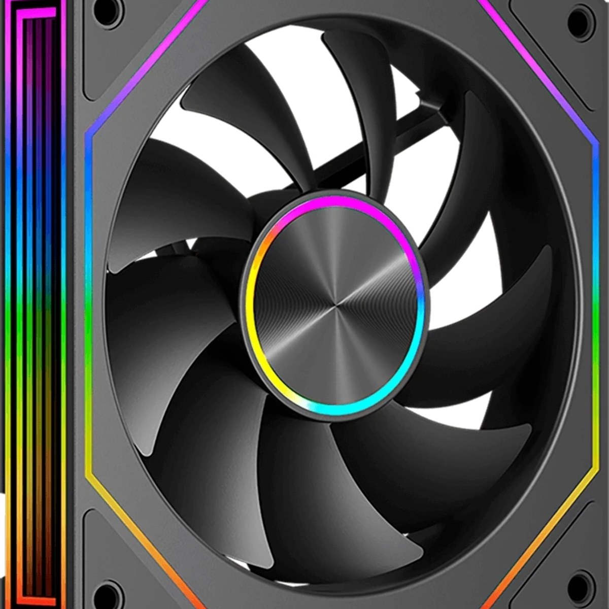 Вентилятор для корпуса PcCooler FG120R Reverse ARGB 120х120x25 черный 4-pin 28.4дБ (FG120R ARGB BK) Ret