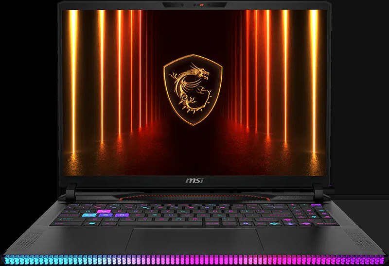 Ноутбук MSI Raider 16 HX AI A2XWHG-814XRU/16"/IPS/Intel Core Ultra 7 255HX/32Gb/1Tb SSD/NVIDIA GeForce RTX5070Ti 12Gb/DOS/черный/2.7kg