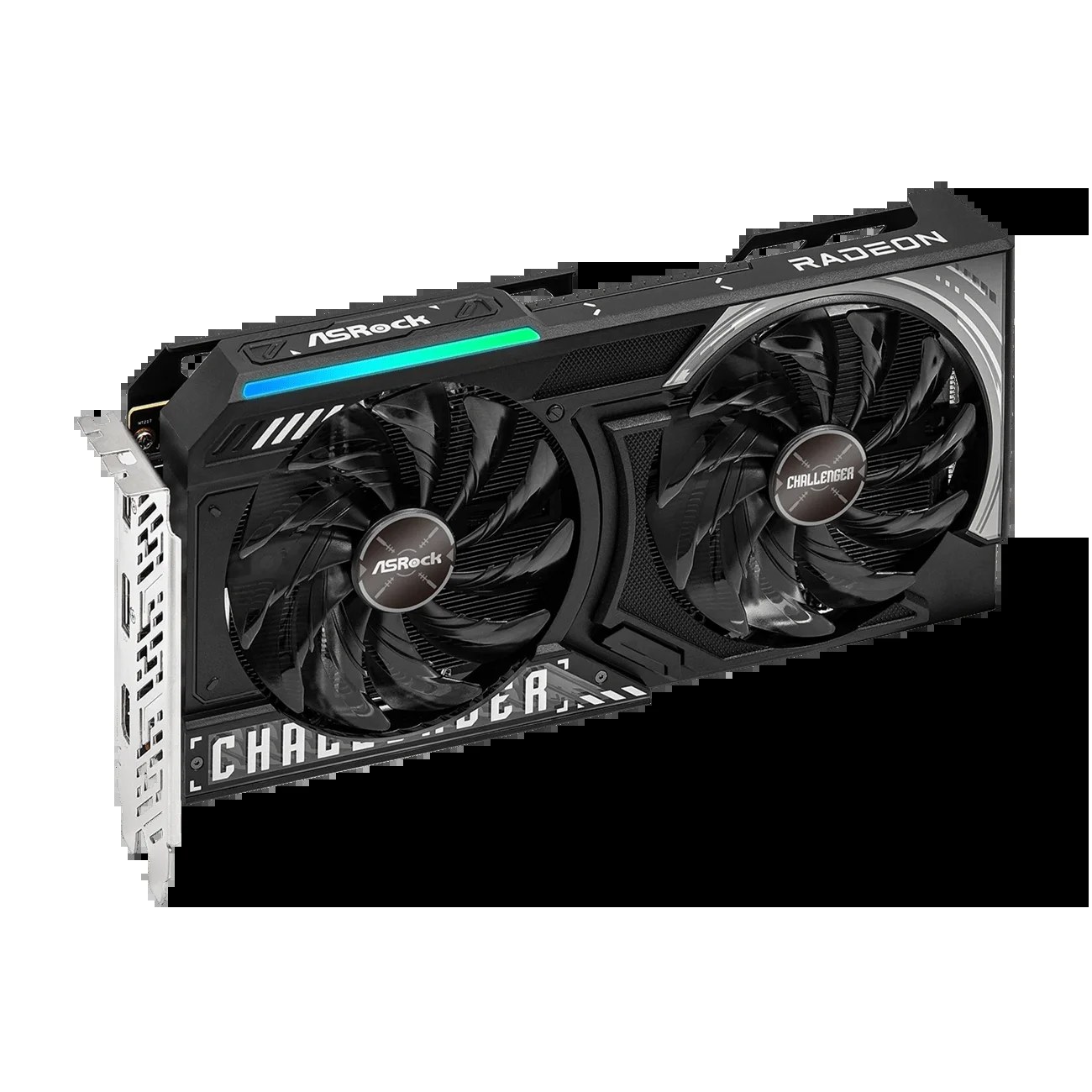 Видеокарта ASRock Radeon RX 9060 XT Challenger 16GB OC RX 9060XT, HDMI, DP*2, 16G, D6