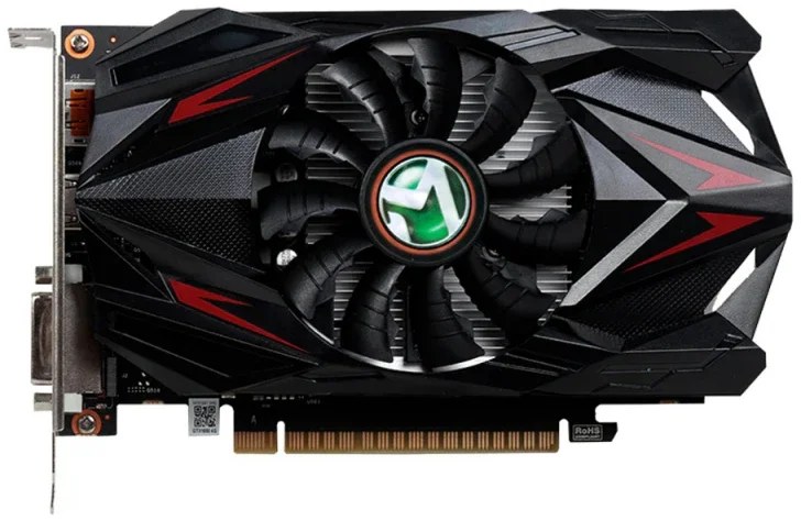 Видеокарта MAXSUN MS-GTX1650 TR 4GD6 GTX1650 HDMI, DP, DVI, 4G, D6