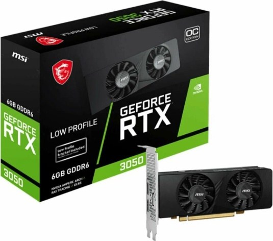 Видеокарта MAXSUN MS-RTX3050 TRB 6G RTX3050 HDMI, DP, DVI, 6G, D6