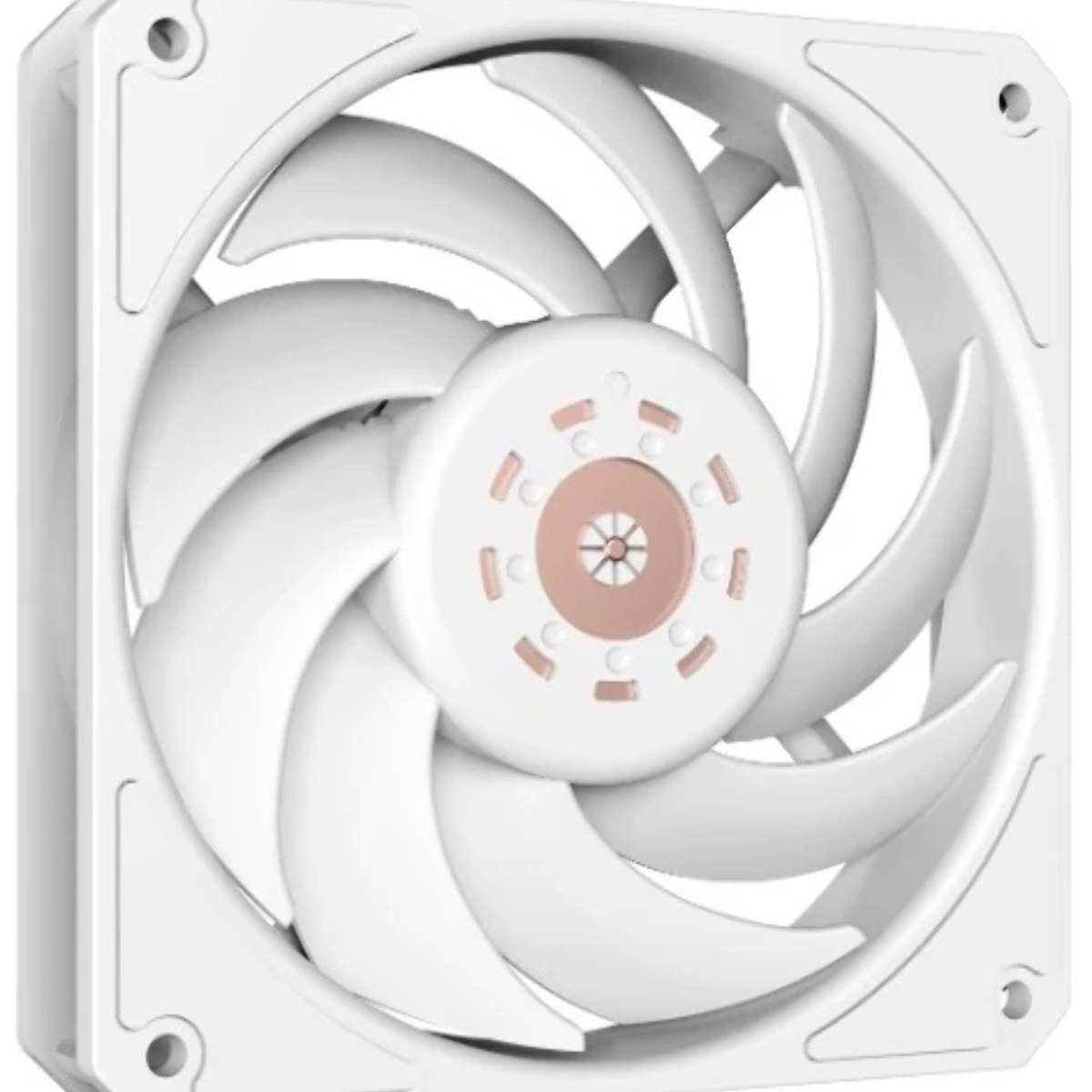 Вентилятор для корпуса Eurocase EU-FN120WL003 WH KF2150PBT-HDB White,120 white fan,Bearing: HDB 4pin PMW female and male connector with brown box,3pcs