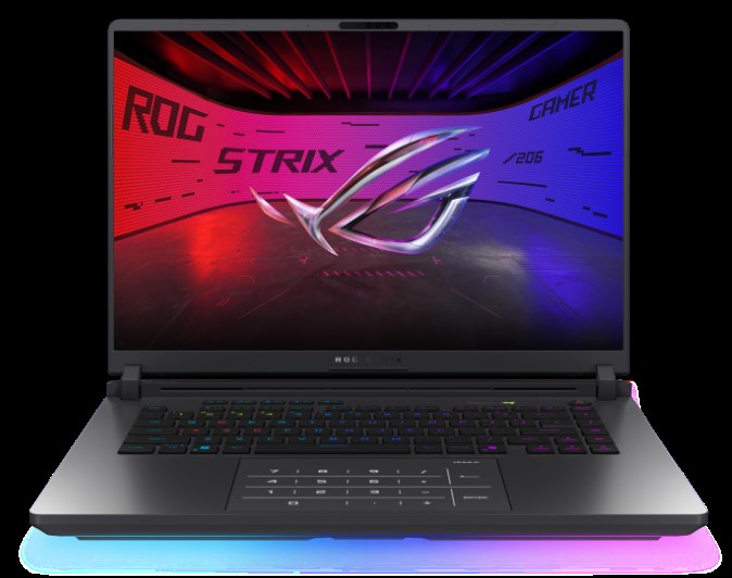 Ноутбук ASUS ROG Strix G16 G615LR-S5348/16"/IPS/Intel Core Ultra 7 255HX/32GB/1024GB SSD/NVIDIA GeForce RTX 5070 Ti 12GB/Windows 11 Pro/серый/2.65kg