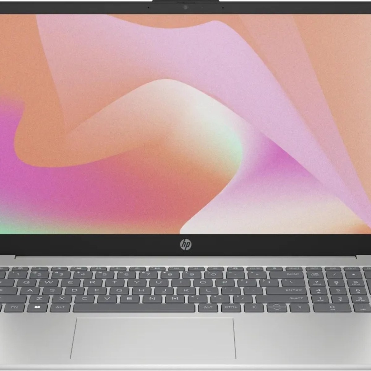 Ноутбук HP 15-fd0127dx Core 7 150U 16Gb SSD512Gb Intel Graphics 15.6" IPS Touch FHD (1920x1080) Windows 11 Home English silver WiFi BT Cam (B4HN8UA)
