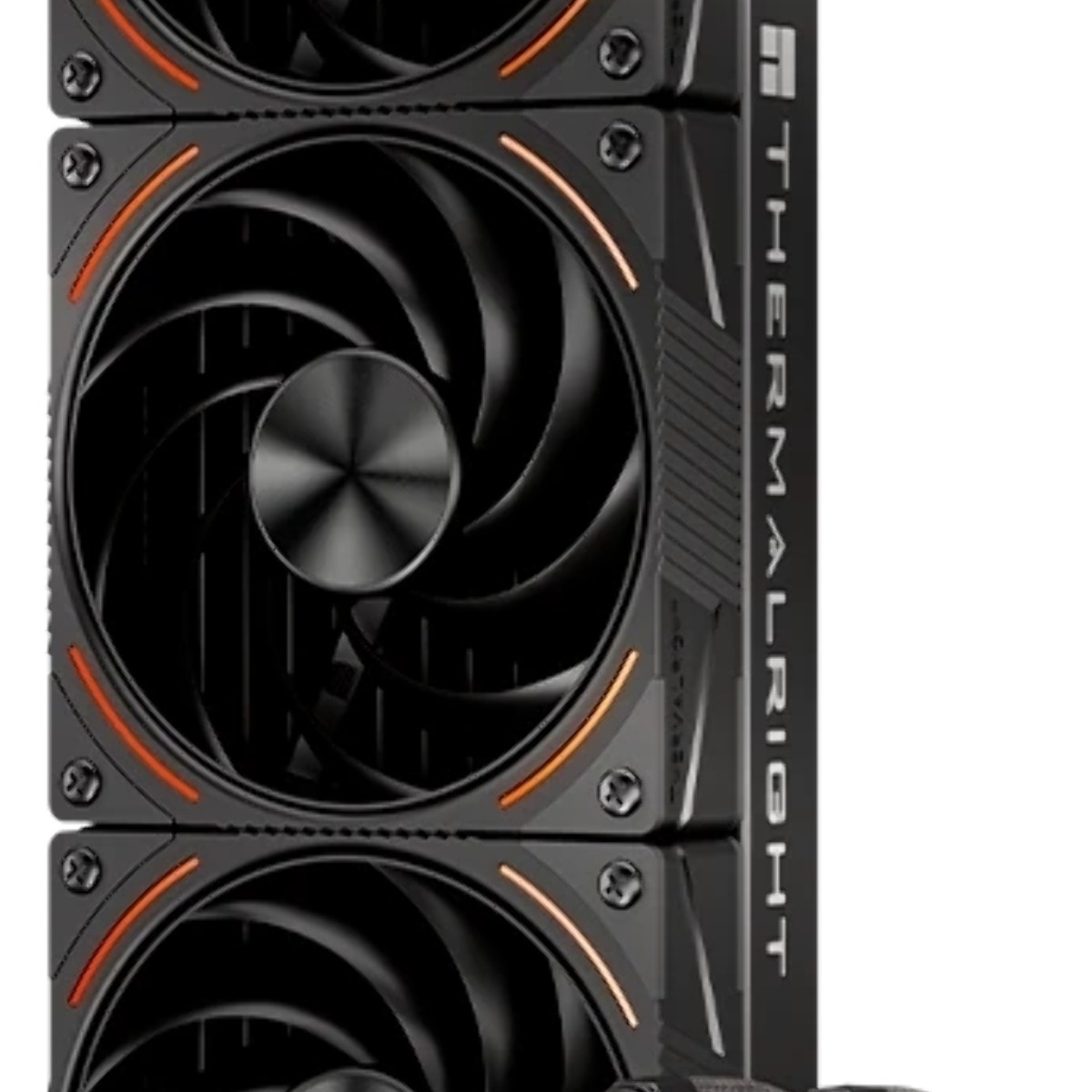 Система водяного охлаждения Thermalright Rainbow Vision 360 Turbo Soc-AM5/AM4/1200/1700/1851 черный 4-pin 28.1dB Al LCD Ret (R-VISION-TURBO-360-BL-ARGB)