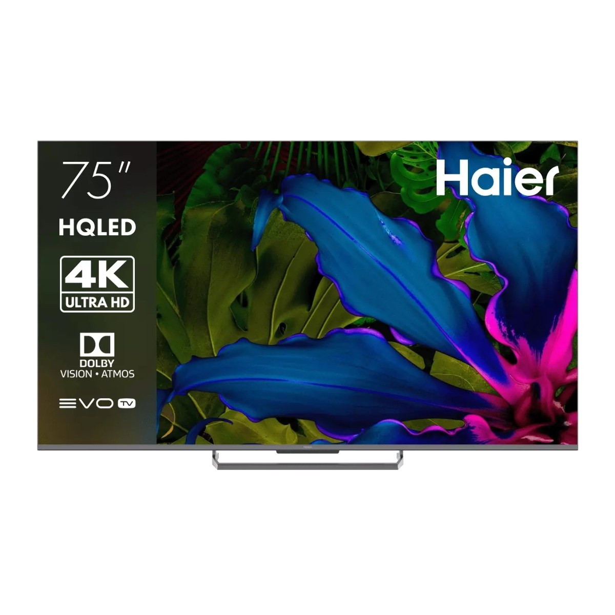 Телевизор Haier 75" DH1WVJD02RU S6 серый QLED 4K UHD 144Hz Smart TV 3GB/32GB