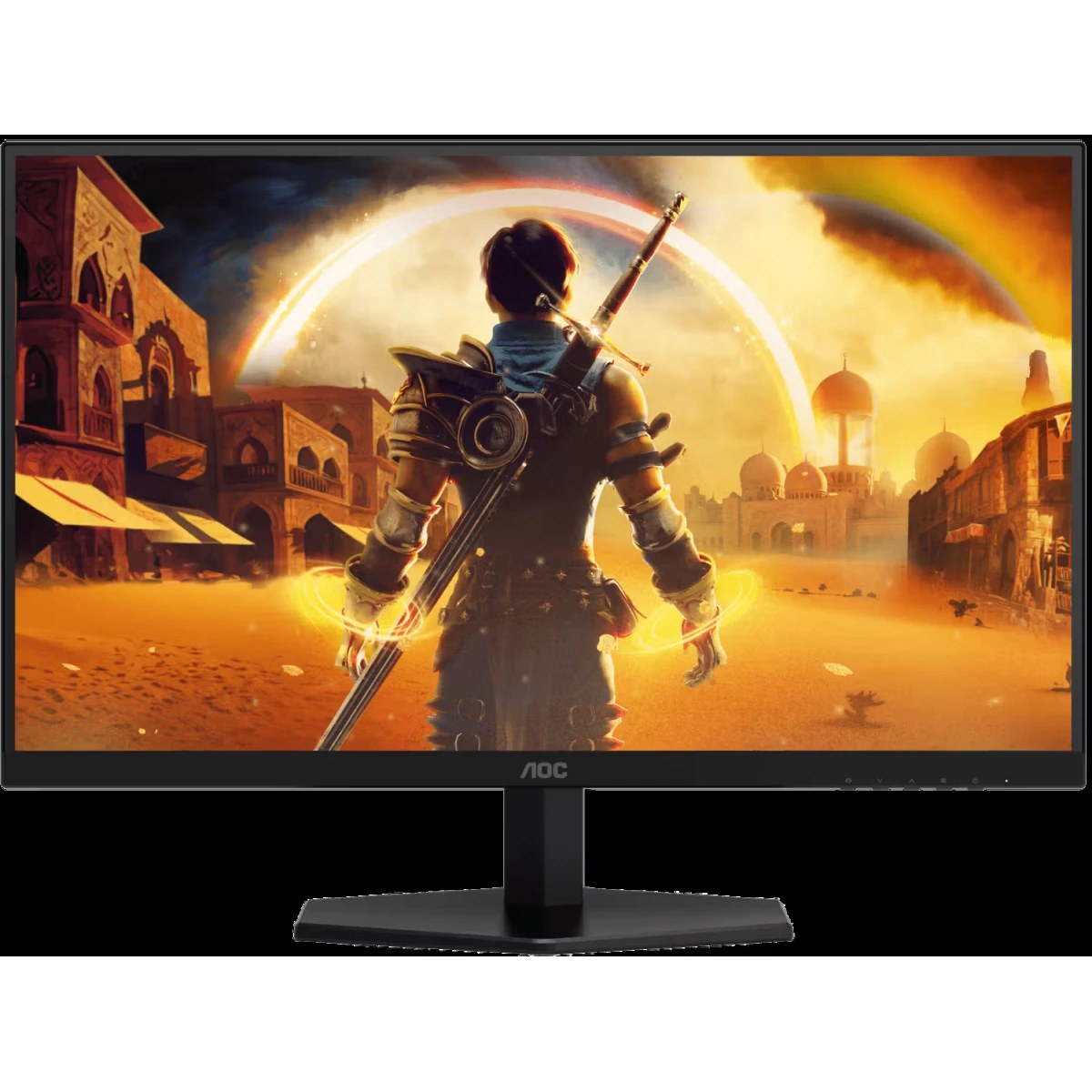 Монитор 27" AOC Q27G40E IPS 2560x1440, 180 Гц, 1 мс, 16:9, 300 кд/м², HDMI, DisplayPort, Flicker Free, Low Blue Light, черный