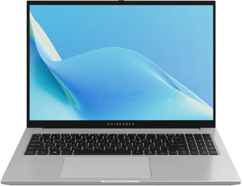 Ноутбук Maibenben M16B-R343UM 16" WUXGA IPS, AMD R3-4300U, 8Gb, 512Gb SSD, Linux, серебристый