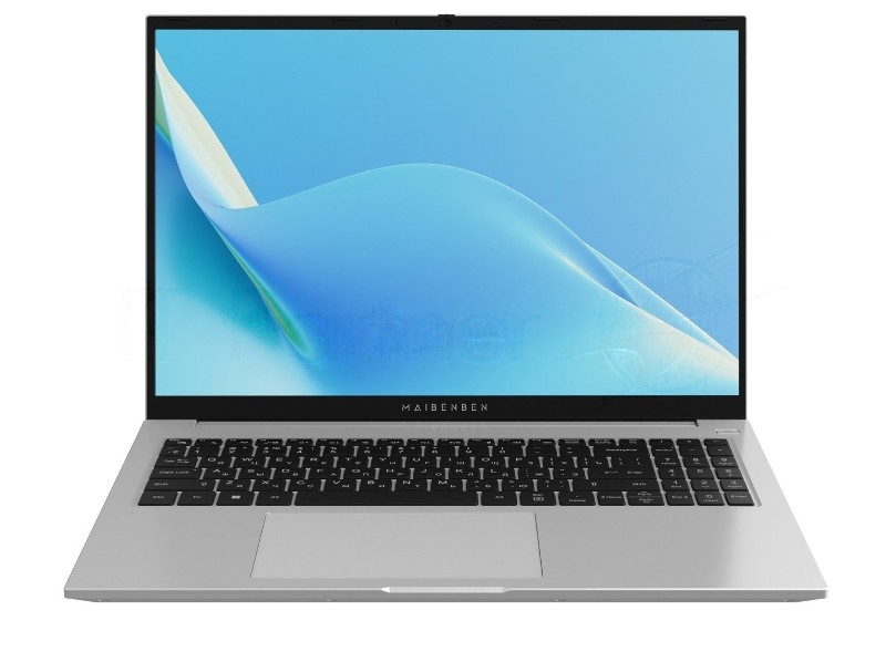 Ноутбук Maibenben M16B/16"/IPS/AMD Ryzen 3 4300U/16384Mb/512Gb SSD/AMD Radeon/Linux/серебристый/1.89kg