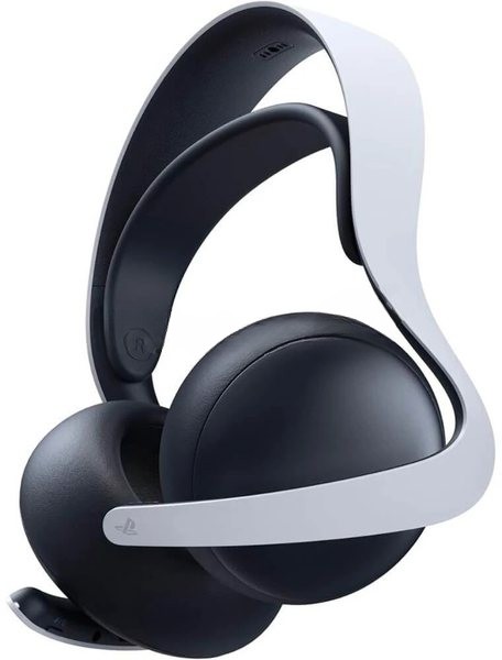 Гарнитура Sony PlayStation PULSE Elite белый-чёрный, беспроводная, радиоканал, до 30 ч, совместимость с PS5