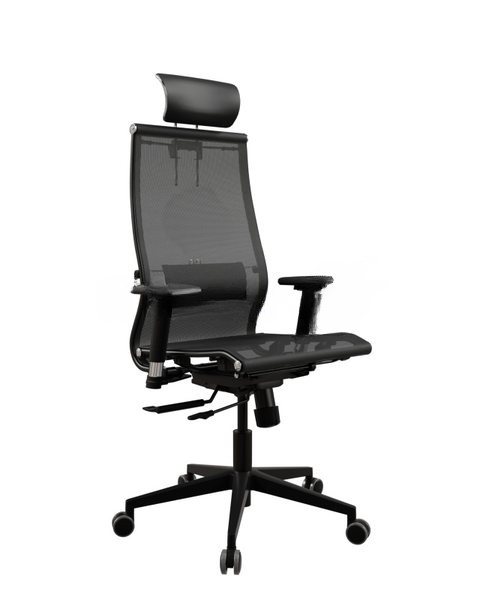 Кресло эргономичное Метта Samurai Black Edition 2.0 сиденье черный сетка крестов. полиамид