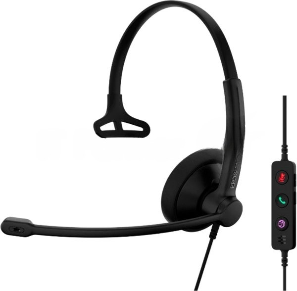 Гарнитура EPOS IMPACT 100 UC Mono чёрный, проводная, USB