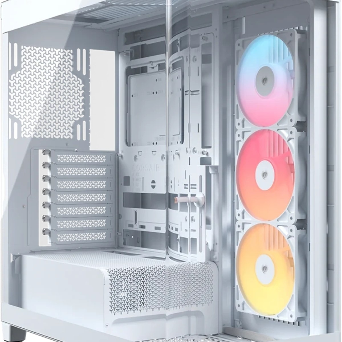 Корпус Corsair 4500X RS-R ARGB White, Midi-Tower, белый, 3 x 120 мм