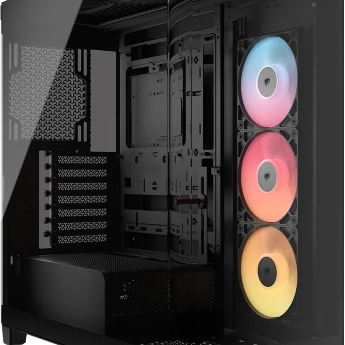 Корпус Corsair 4500X RS-R ARGB Black, Midi-Tower, чёрный, 3 x 120 мм