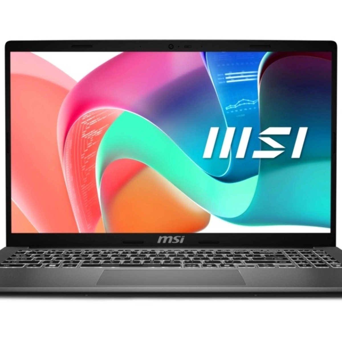 Ноутбук MSI Modern 15 F1MG-1200RU/15.6"/IPS/Intel Core 5 120U/16Gb/512Gb SSD/Intel Graphics/Windows 11 Pro/серый/1.7kg
