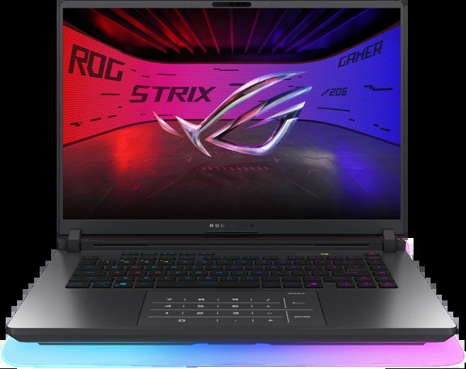 Ноутбук ASUS ROG Strix G16 G615JMR-AS74/16"/IPS/Intel Core i7-14650HX/16Gb/1Tb SSD/NVIDIA GeForce RTX 5060/Windows 11 Home/серый/2.65kg