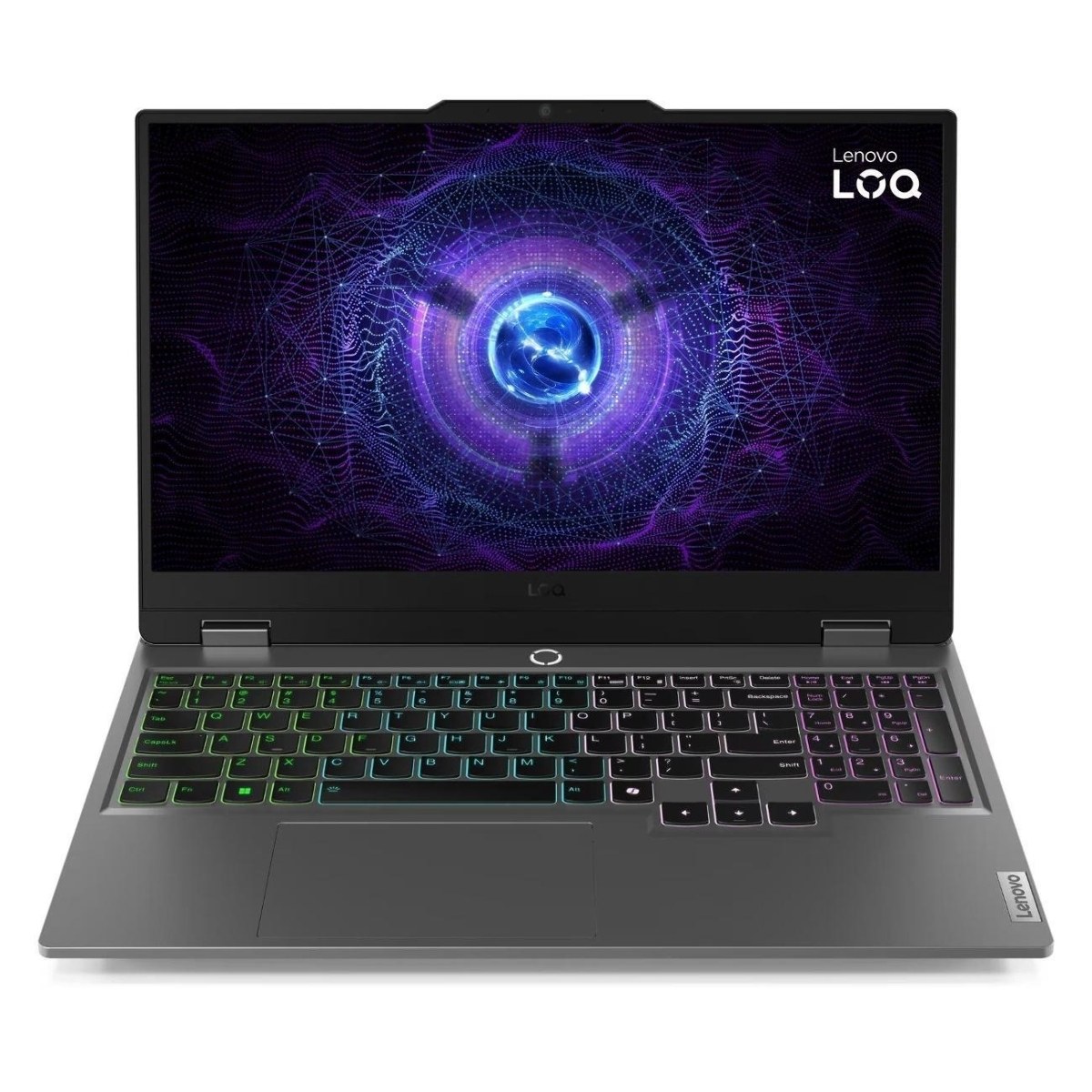 Ноутбук Lenovo LOQ 15IRX9/15.6"/IPS/Intel Core i5 13450HX/16Gb/512Gb SSD/nVidia GeForce RTX 4050 6GB/No OS/серый/2.38kg