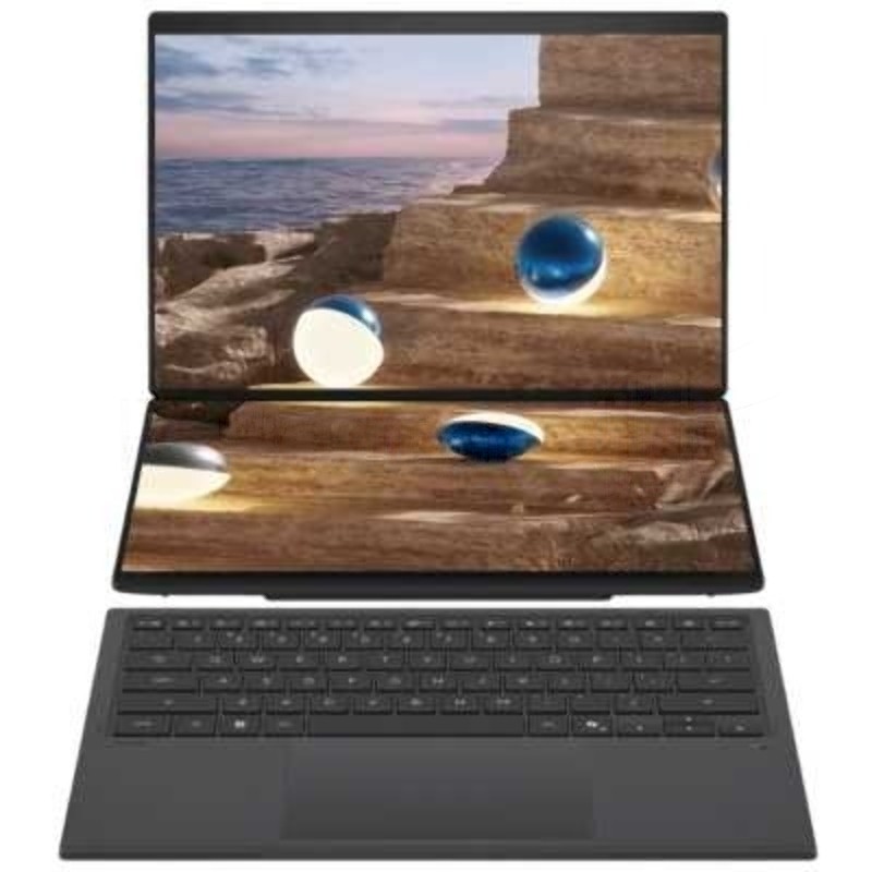 Ноутбук Asus ZenBook Duo UX8407AA-SN279X/14"/OLED/Intel Core Ultra 9 386H/32Gb/1Tb SSD/Intel Graphics/Windows 11 Pro/серый/1.65kg