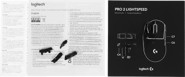 Мышь Logitech G Pro 2 Lightspeed черный оптическая 44000dpi беспров. USB (910-007297)