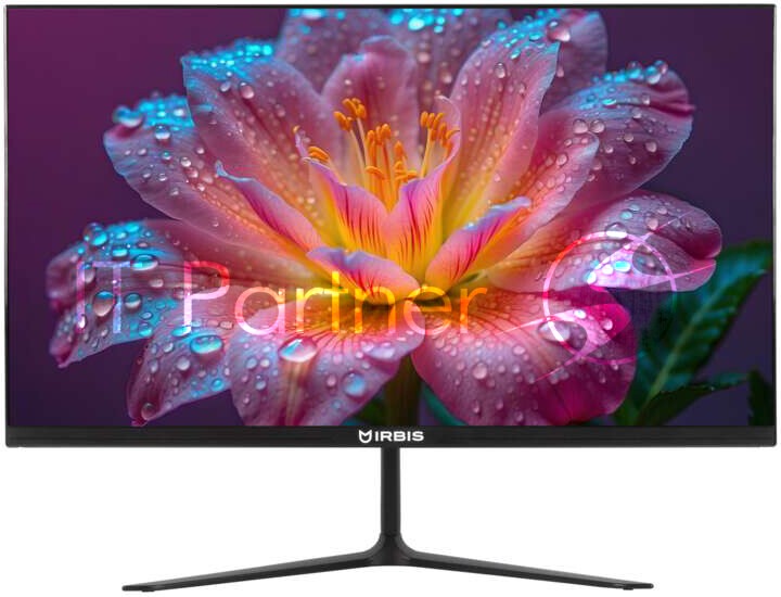 Монитор 21.5" IRBIS GroovyView 22 IGV22FID01 IPS 1920x1080, 100 Гц, 3 мс, 16:9, 250 кд/м², HDMI, DisplayPort, VGA, встроенные динамики, Flicker Free, Low Blue Light, черный