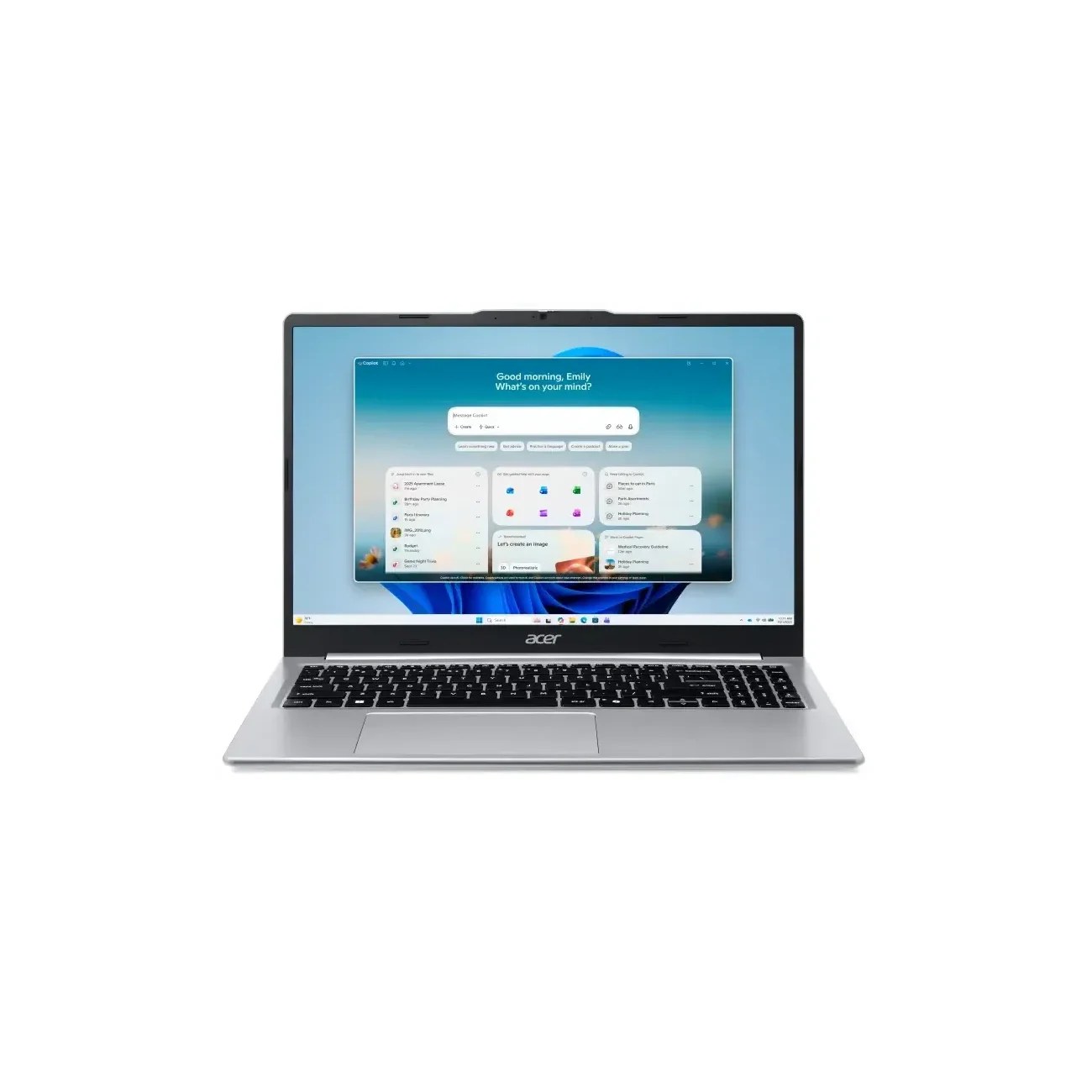 Ноутбук Acer Aspire Lite 15 AL15-46P-R0W8/15.6"/IPS/AMD Ryzen 3 5400U/8Gb/512Gb SSD/AMD Radeon Graphics/Без ОС/серебристый/1.45kg