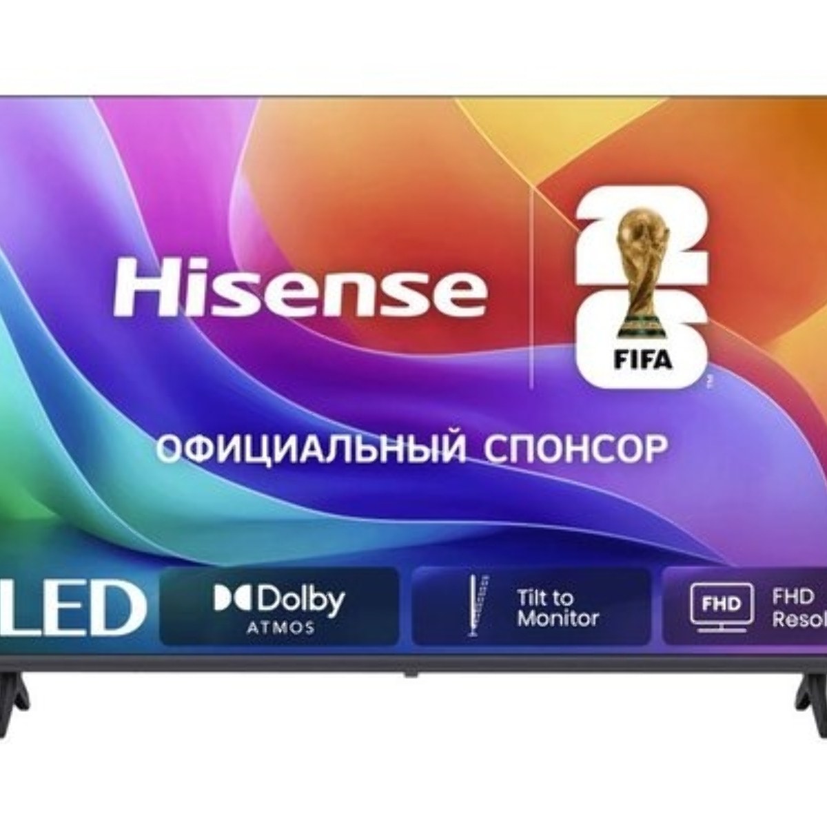 Телевизор Hisense 32" 32A5S черный QLED/DLED FHD 60Hz Smart TV
