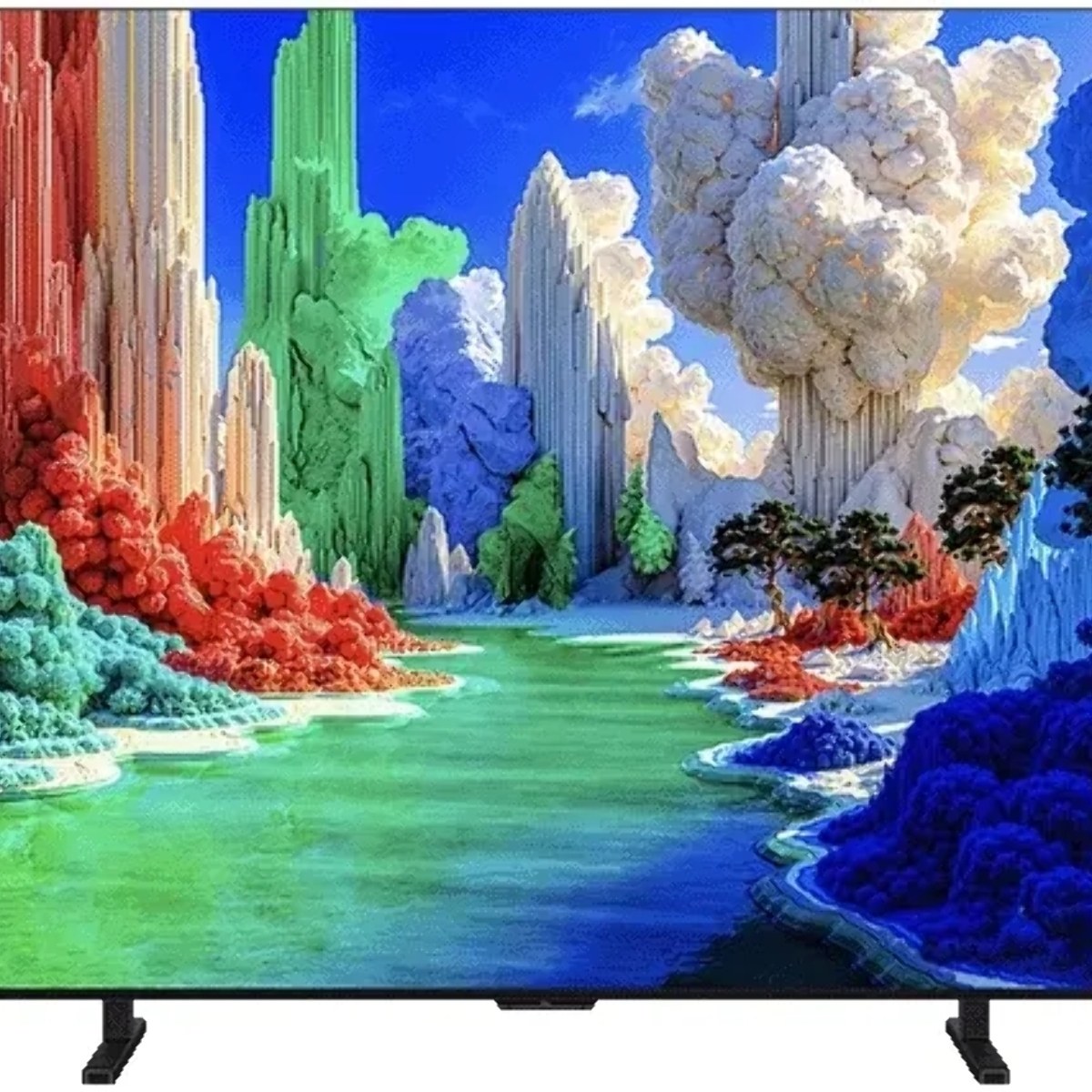 Телевизор TCL 85" 85A400 черный QLED UHD 144Hz Smart TV Google TV 3GB/32GB