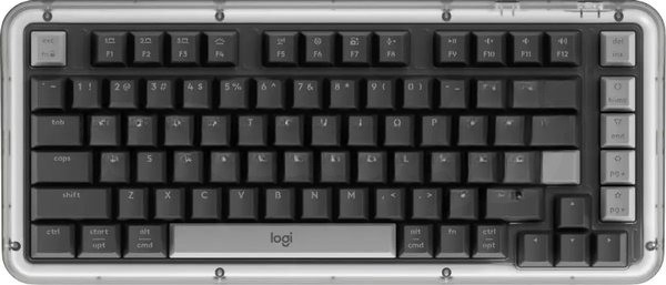 Клавиатура Logitech Alto Keys K75M беспроводная, Bluetooth, радиоканал, серый