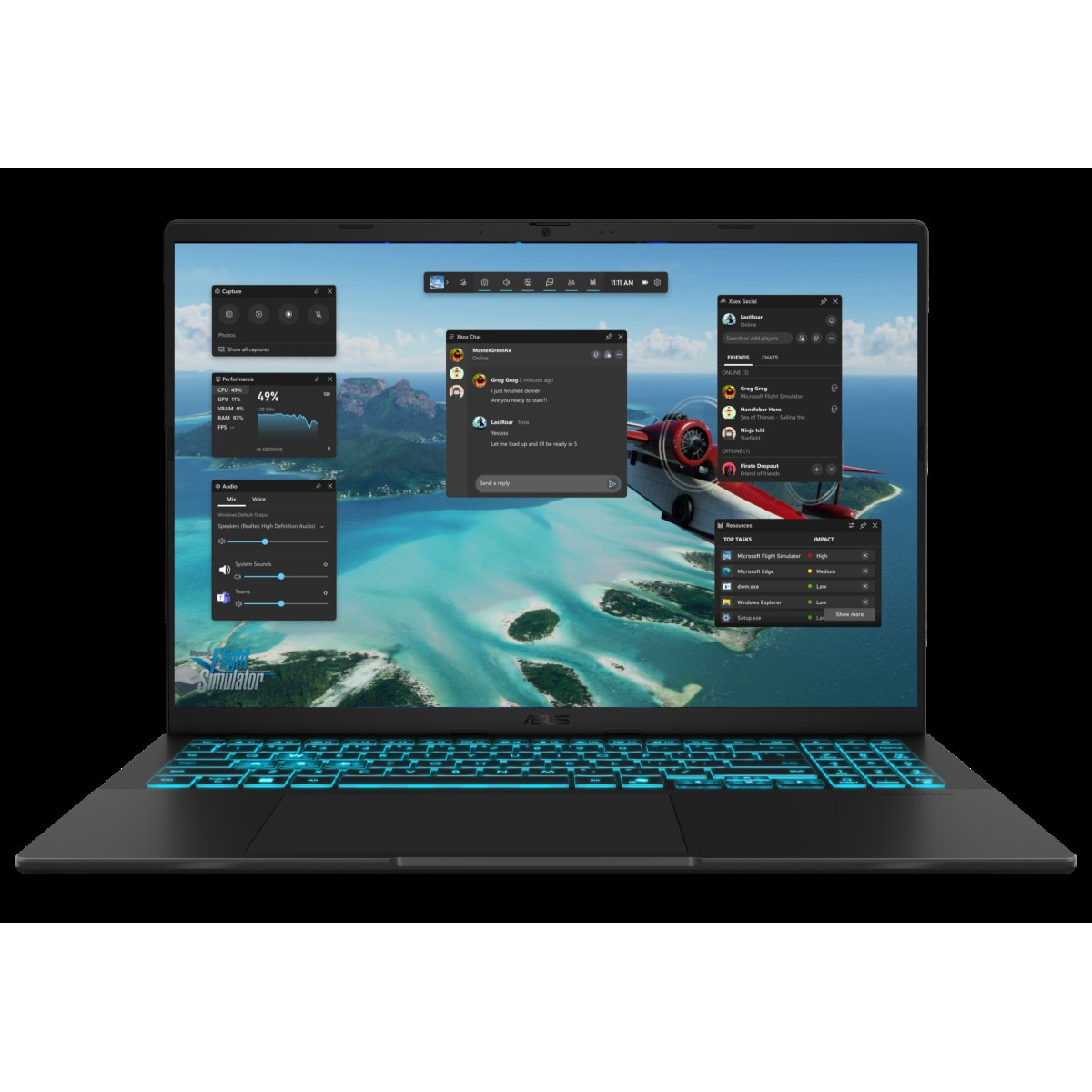 Ноутбук Asus V16 V3607VM-TK220/16"/IPS/Intel Core 5 210H/16Gb/512Gb SSD/NVIDIA GeForce RTX 5060 8Gb/без ОС/черный/1.95kg