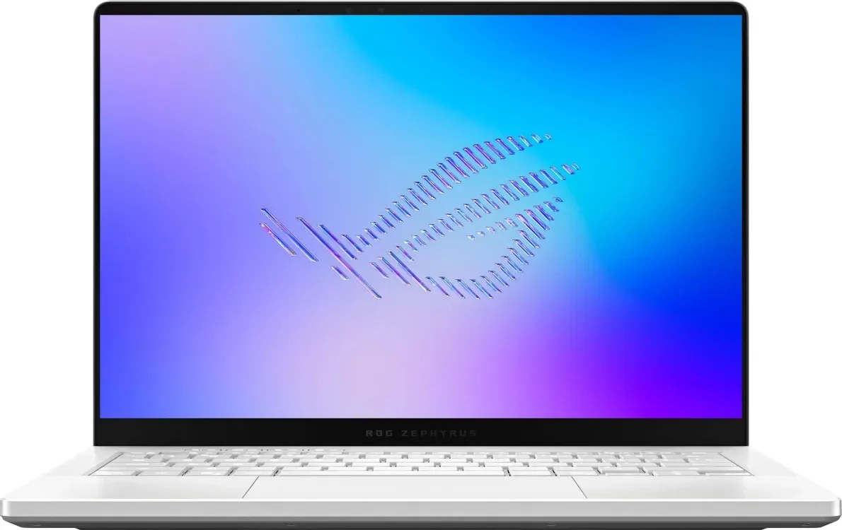 Ноутбук ASUS ROG Zephyrus G14 GU405AW-SY024W/14"/OLED/Intel Core Ultra 9 386H/32Gb/1Tb SSD/NVIDIA GeForce RTX 5080/Windows 11 Home/белый/1.57kg
