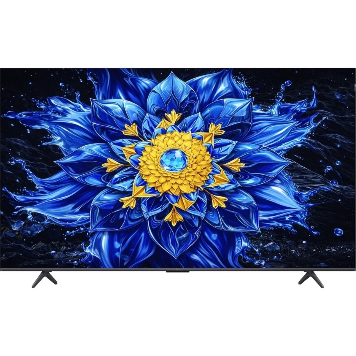 Телевизор TCL 75" 75P8L черный QLED UHD 144Hz Smart TV Google TV 3GB/32GB