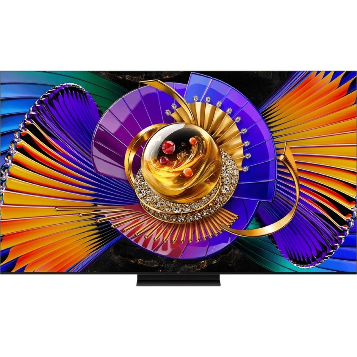 Телевизор TCL 55" 55C7L черный SQD-Mini LED UHD 144Hz Smart TV Google TV 3GB/64GB