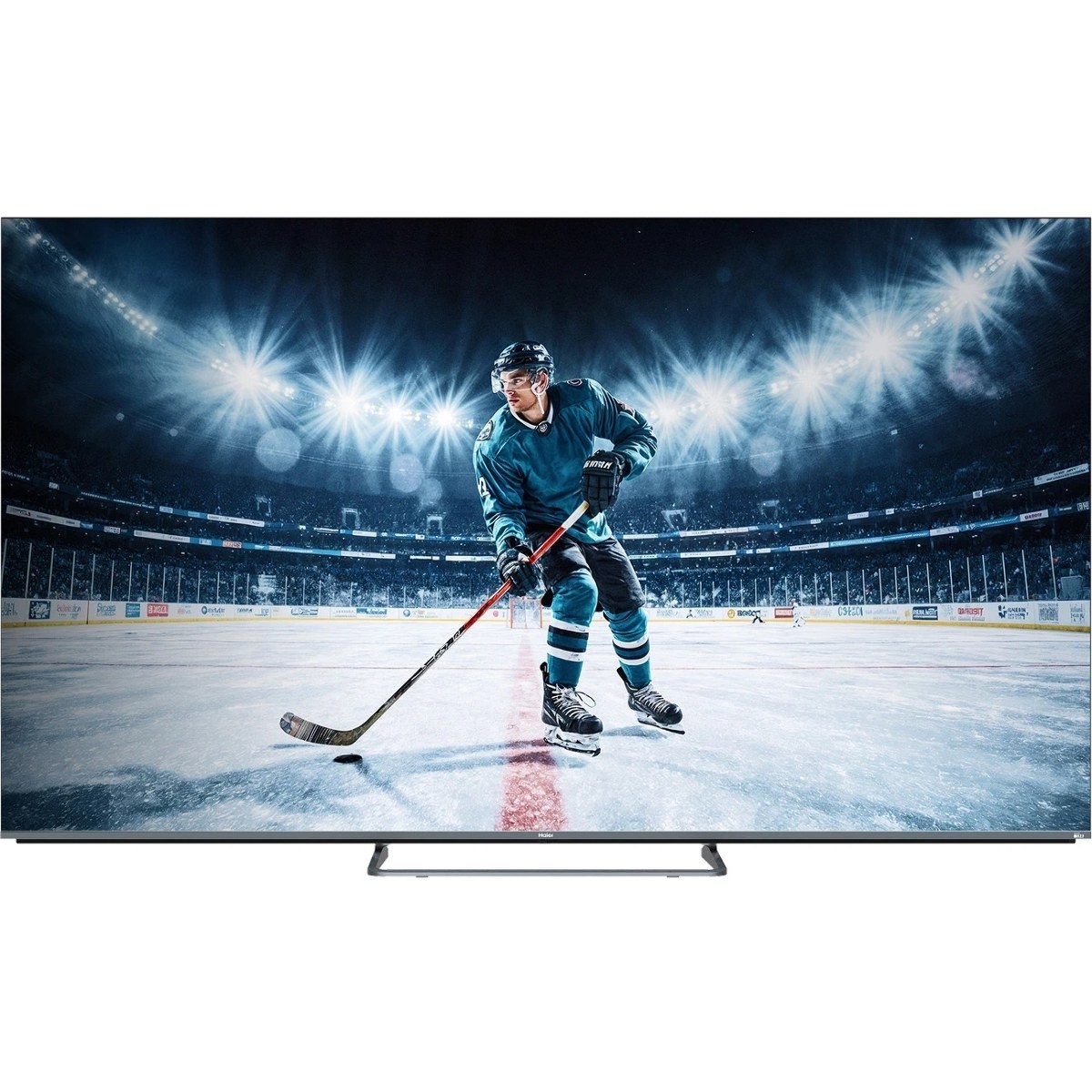 Телевизор Haier 75" DH1ZL1D00RU серый/черный MiniLED 4K UHD 60Hz Android TV 2GB/32GB