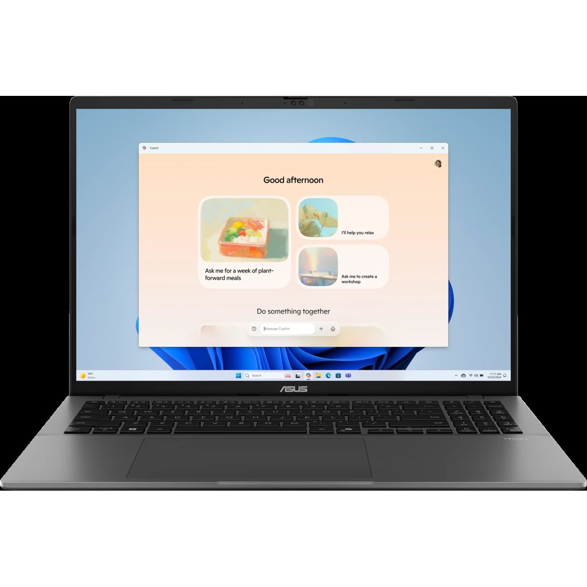 Ноутбук ASUS VivoBook S16 S3607AA-SH112/16"/OLED/Intel Core Ultra 7 355/16GB/1024GB SSD/Intel Graphics/Windows 11 Pro/серый/1.7kg