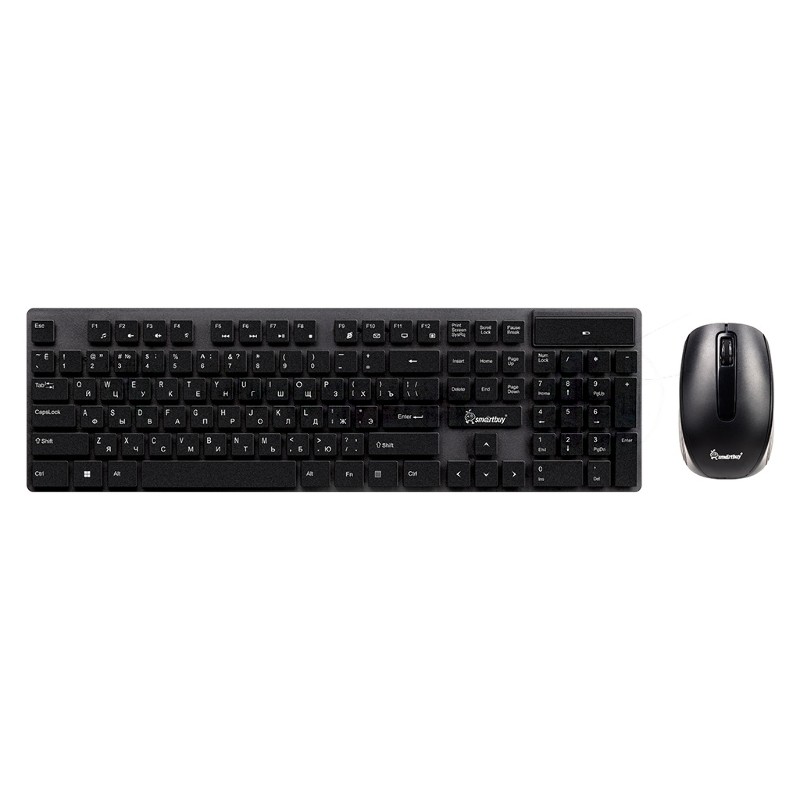 Комплект клавиатура+мышь Smartbuy серия ONE 400AG черный (SBC400AGK) /10.  "