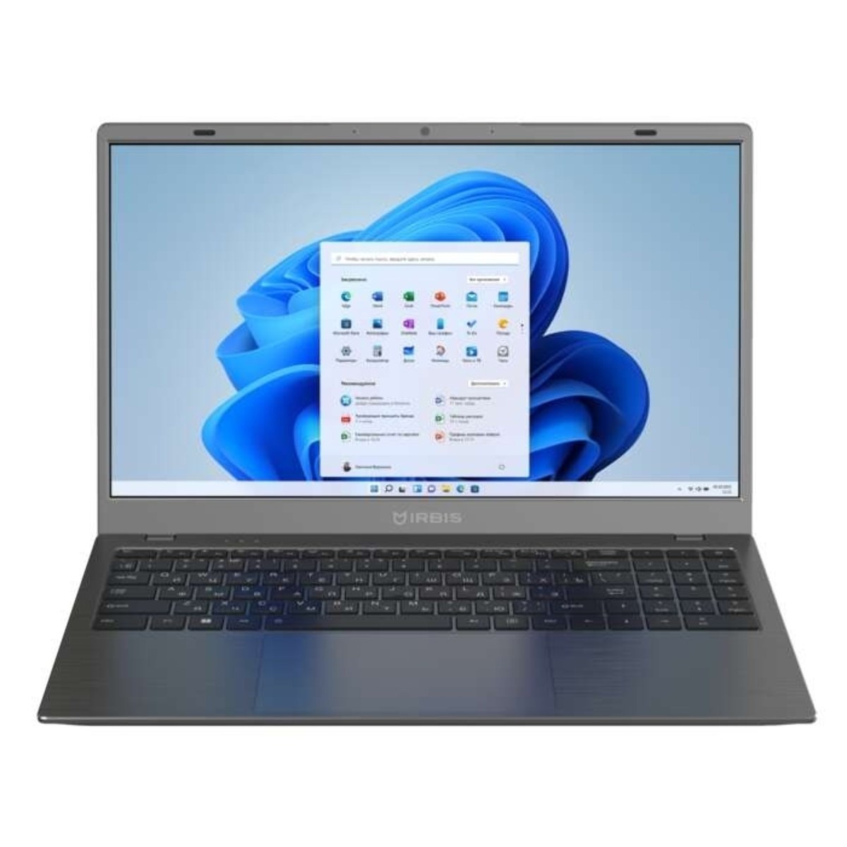 Ноутбук Irbis GroovyBook 15/15.6"/IPS/Intel Core i5-13600H/16Gb/512Gb/SSD/Intel Iris Xe/Windows 11 Pro/серый/1.72kg