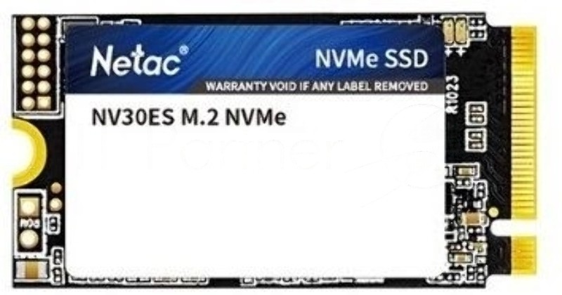 Твердотельный накопитель SSD M.2 2242 Netac 1.0Tb NV30ES Series NT01NV30ES-1T0-E4X (PCI-E 3x4, up to 3200/2800MBs, 3D NAND, 600TBW, NVMe, 22х42mm)