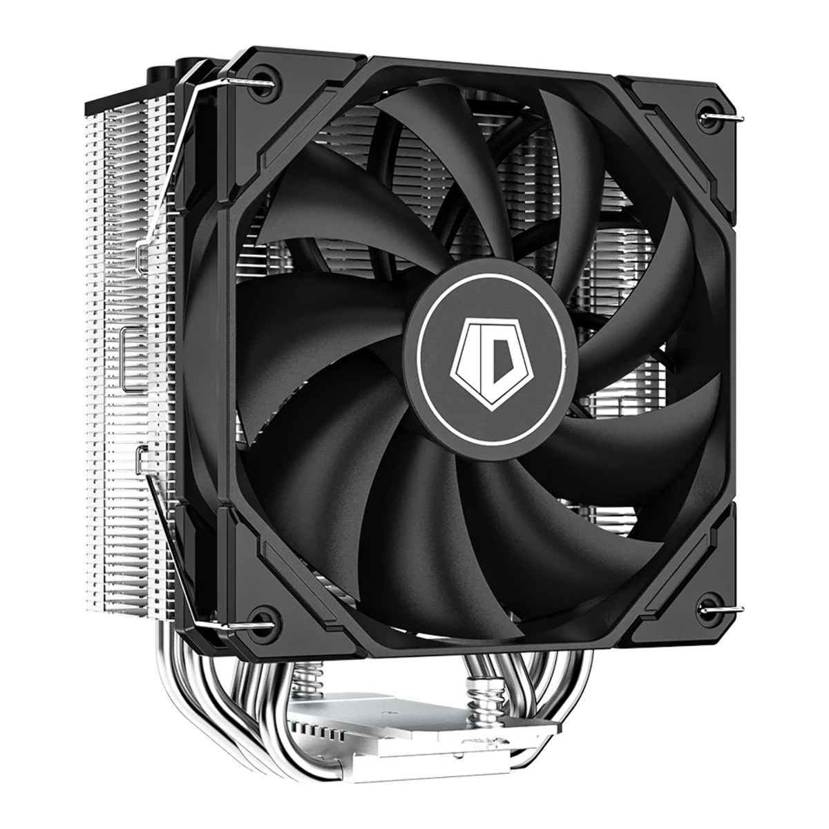 Кулер для процессора ID-Cooling SE-224-XTS BLACK BULK, алюминий/медь, 1500 об/мин, 28.9 дБ, 4 pin, 220 Вт, высота 151 мм BULK