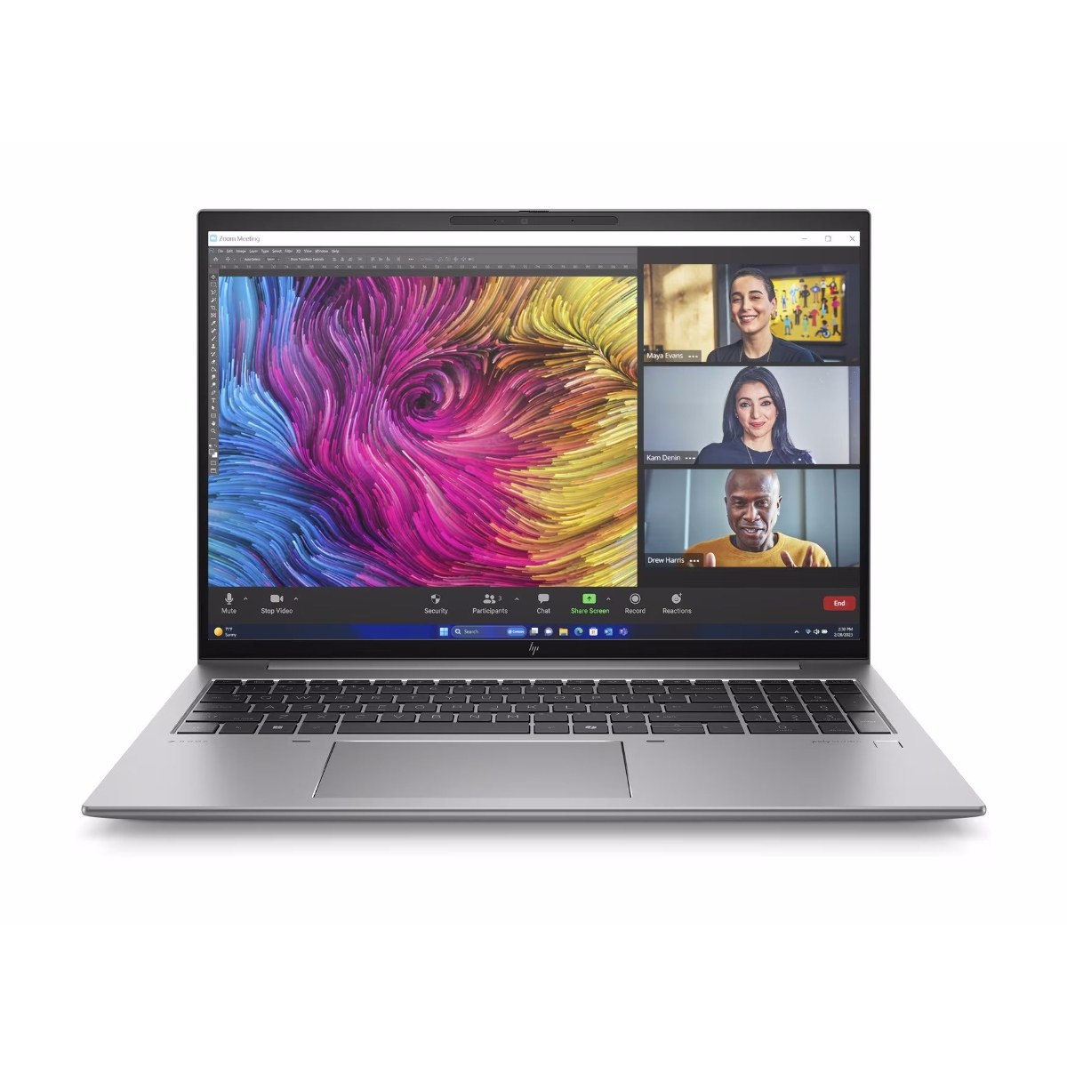 Ноутбук HP Zbook Firefly 16 G11 Intel U7-155H,16"WUXGA(1920x1200)IPS AG 300nits, NVIDIA RTX A500 4GB GDDR6,32Gb DDR5(1),512Gb SSD,56Wh LL,FPR,HD Webcam,1.79kg,2y,Gray,Win11Pro Multilang, eng/rus kbd,без евров