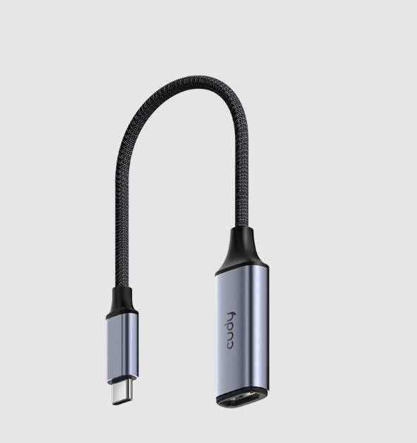 Адаптер USB-C — HDMI/ USB-C To 4K@60Hz HDMI adapter, Host: USB-C, 1 x HDMI 4K@60Hz, Aluminum alloy, compatible with MacBook, Mac Pro, Mac mini, iMac, Surface Pro, XPS, Flash Drive, Mobile HDD