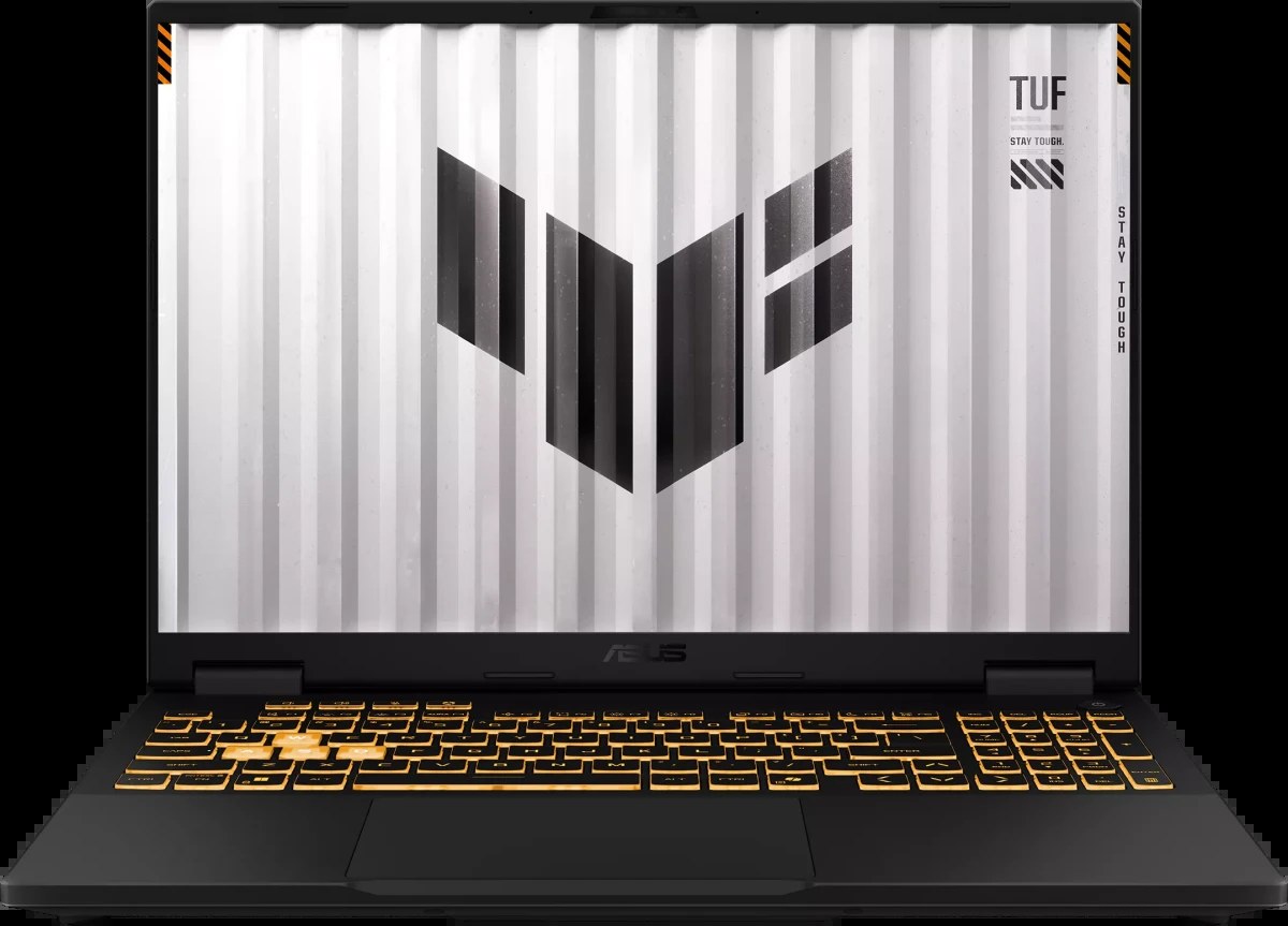 Ноутбук ASUS TUF Gaming F16 FX608JMI-TU254/16"/IPS/Intel Core i5 14450HX/16Gb/512Gb SSD/NVIDIA GeForce RTX 5060 8Gb/Windows 11 Pro/серый/2.2kg