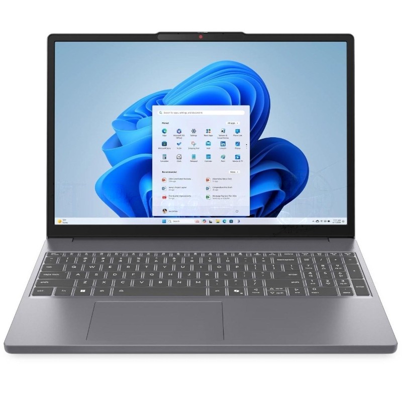 Ноутбук Lenovo IdeaPad Slim 3 15IRH10/15.3"/IPS/Intel Core i5 13420H/8GB/512GB SSD/Intel UHD Graphics/Windows 11 Pro/серый/1.59kg