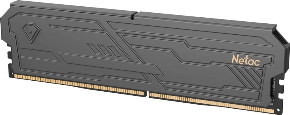Оперативная память Netac DDR4 Shadow III Black 8Gb, 2666Mhz, NTSHD4P26SP-08K CL19, с радиатором