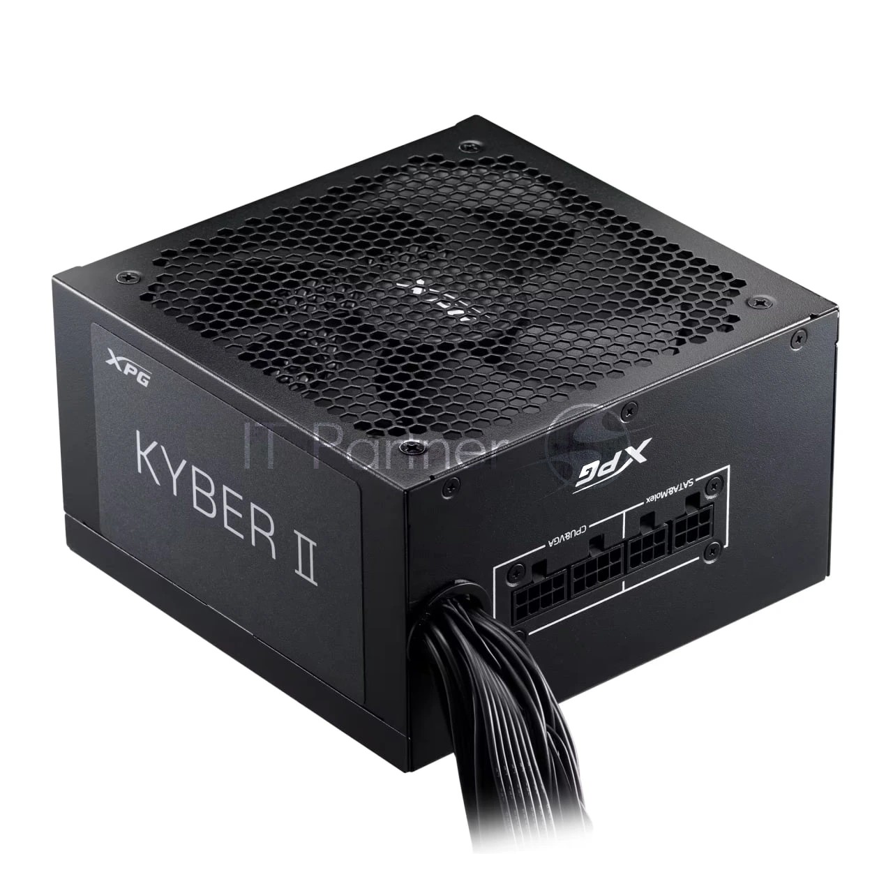 Блок питания XPG KYBER II 850G, 850Вт, 80+ Gold, 135мм, полумодульный, черный