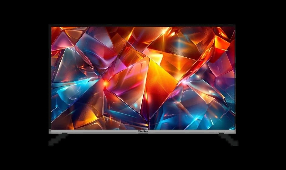 Телевизор WildRed 50" 50QWS9001U черный/серебристый DLED 4K UHD 60Hz Android TV 1.5GB/8GB