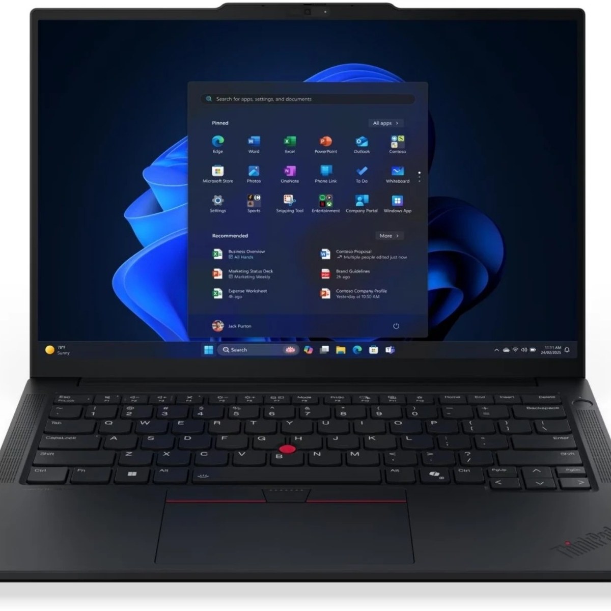 Ноутбук Lenovo Thinkpad E14 Gen 7/14"/IPS/Intel Core Ultra 7 255H/16GB/512GB SSD/Intel Arc/Windows 11 Pro/черный/1.34kg