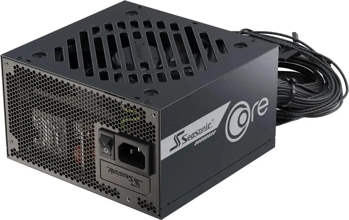 Блок питания SeaSonic Core V2 BC-750, 750Вт, 80+ Bronze, 120мм, немодульный, черный