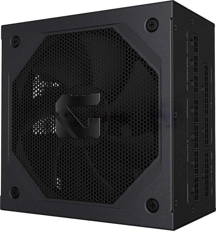 Блок питания GIGABYTE GP-GME750GM PG5, 750Вт, 80+ Gold, 135мм, модульный, черный
